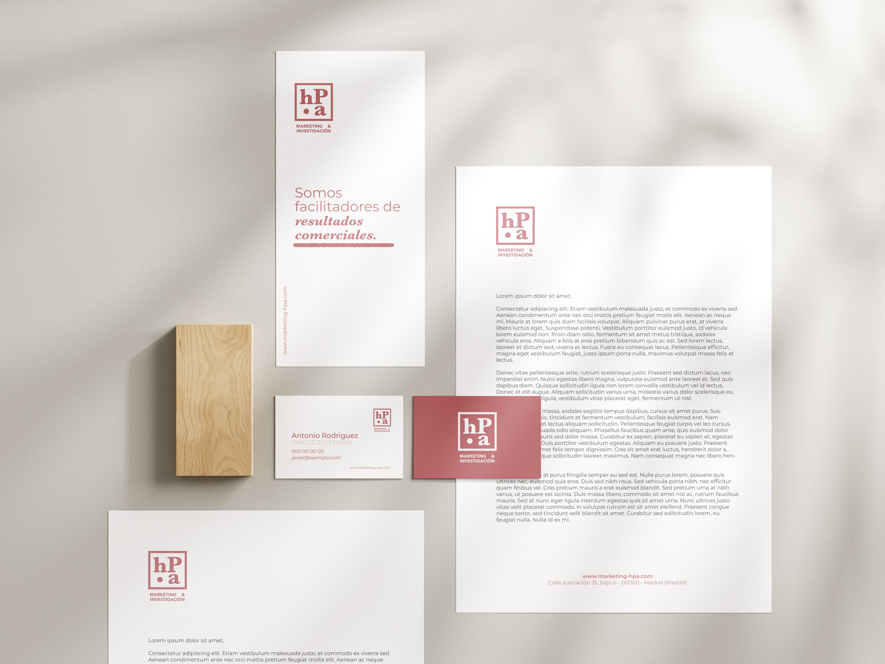 Mairojairo diseño de logotipos y páginas web, HPA logotipo