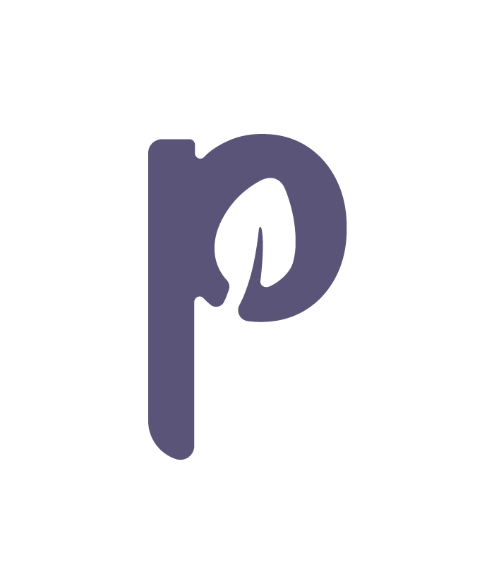 pivero isotipo azul diseño de logotipos